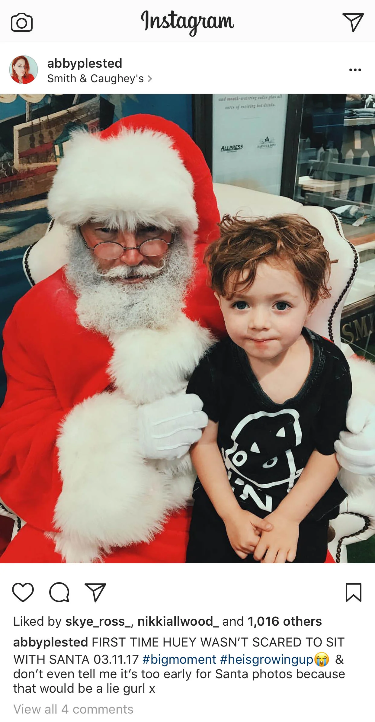 INSTAGRAM POST | 1, 045 LIKES