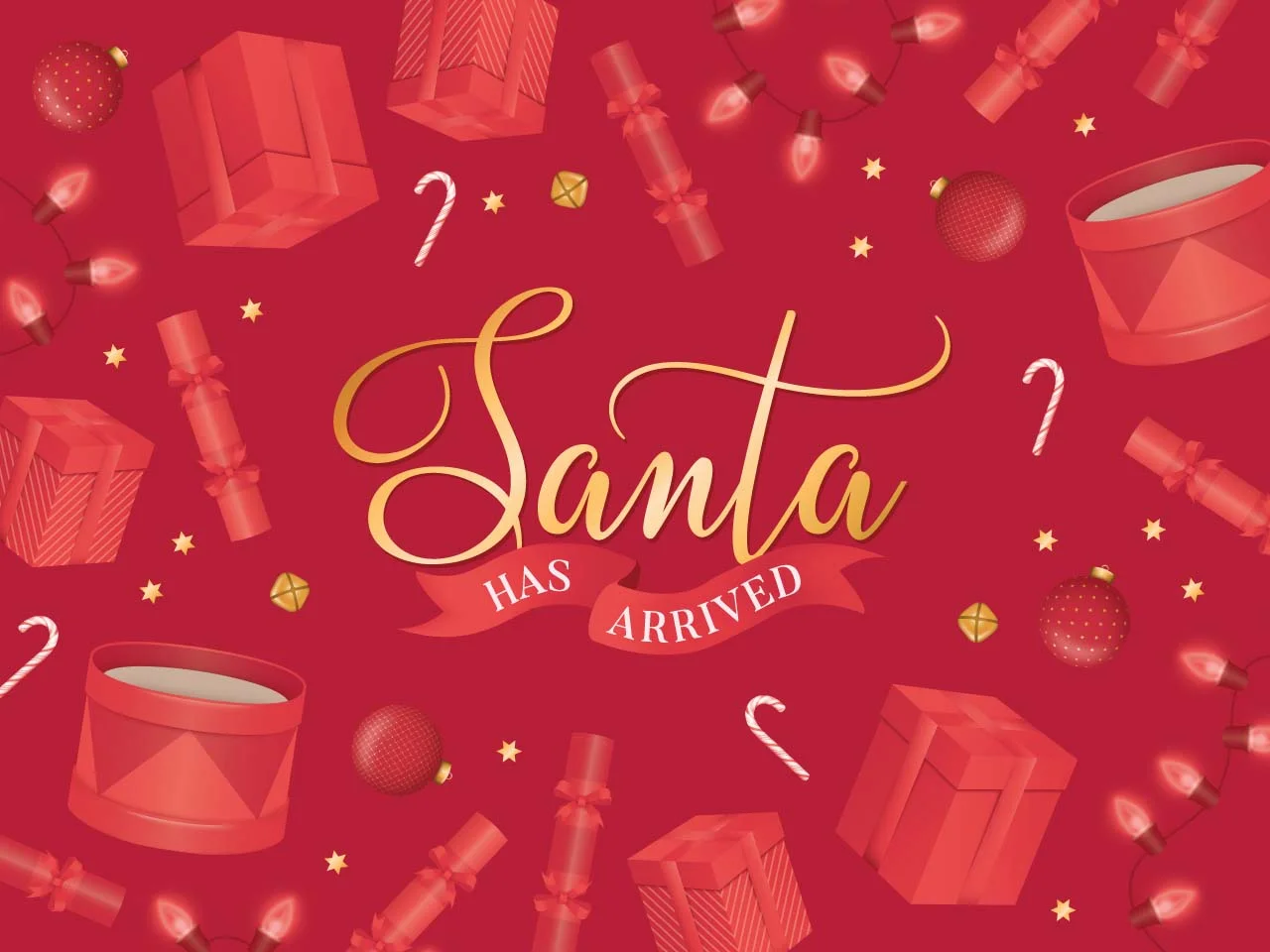 SANTA POS | SCREENSAVER