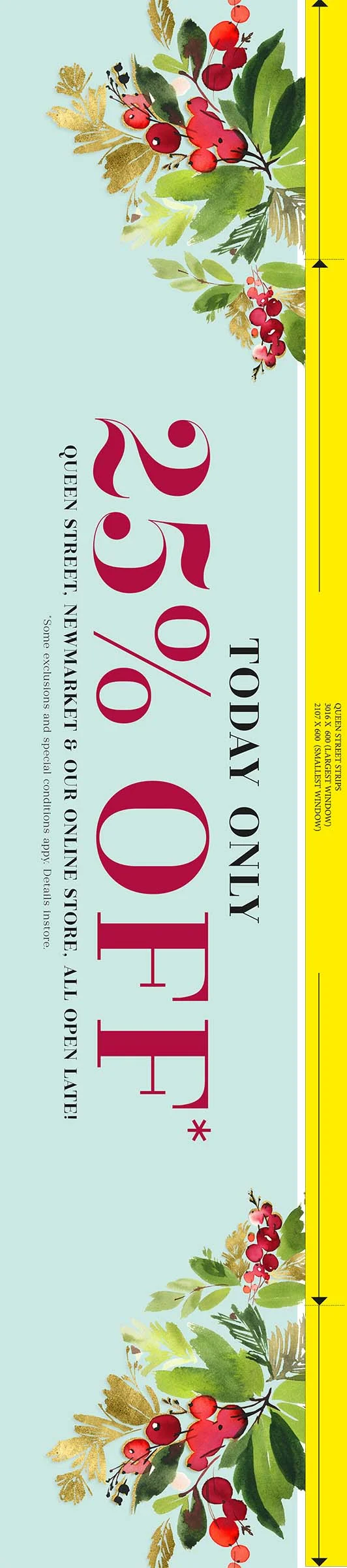 DECAL | QUEEN STREET