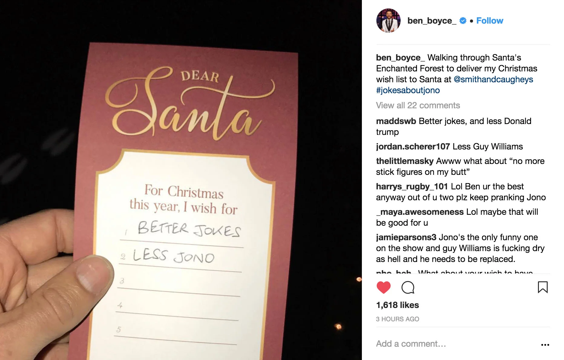 @BEN_BOYCE_ | INSTAGRAM POST