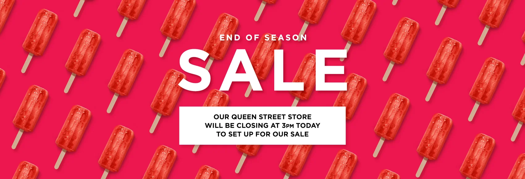 HOMEPAGE | BANNER - CLOSING EARLY