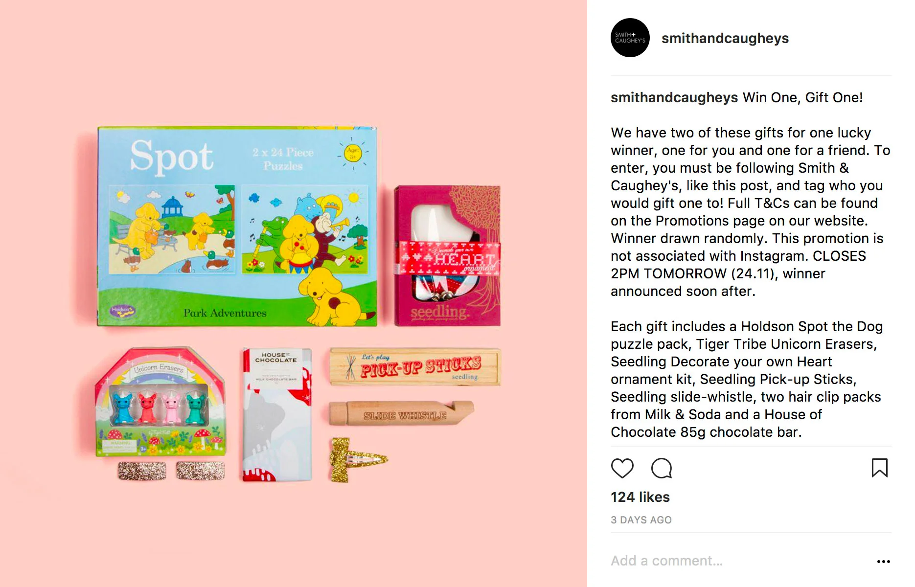 INSTAGRAM POST: 23.11.17 Likes: 127 Comments: 114 Impressions:&nbsp;3 749 Reach: 2 900 Actions: 20  (Organic - no paid promotion.)    Pushed to Facebook Likes, comments and shares: 2 Reach: 1 351 Post clicks: 21  (Organic - no paid promotion.)