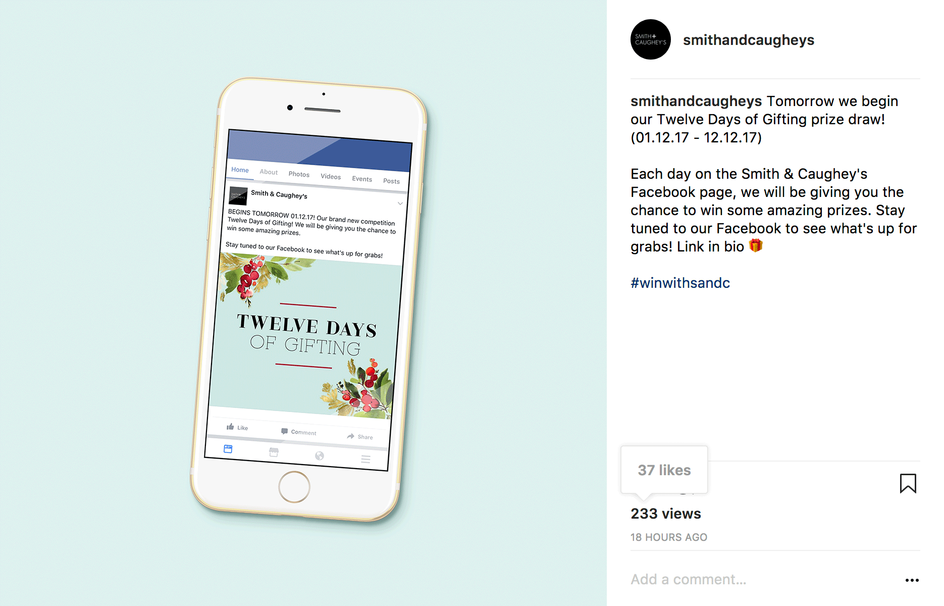 INSTAGRAM SUPPORT POST: 30.11.17  (Original post - no paid promotion.)  Likes: 48 Comments: 0 Impressions: 1 853 Reach: 1 454 Actions: 8