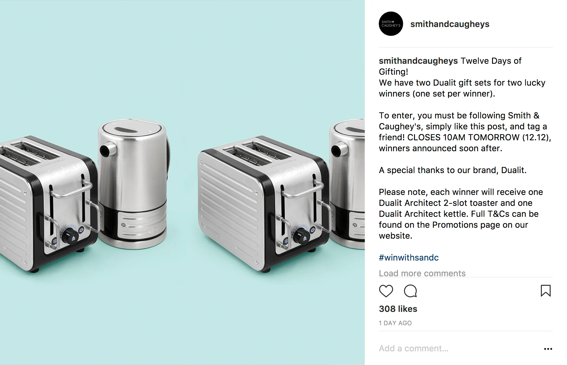 INSTAGRAM POST: 11.12.17 Likes: 319 Comments: 572 Impressions: 4 950 Reach: 3 624 Actions: 62  (Organic - no paid promotion.)