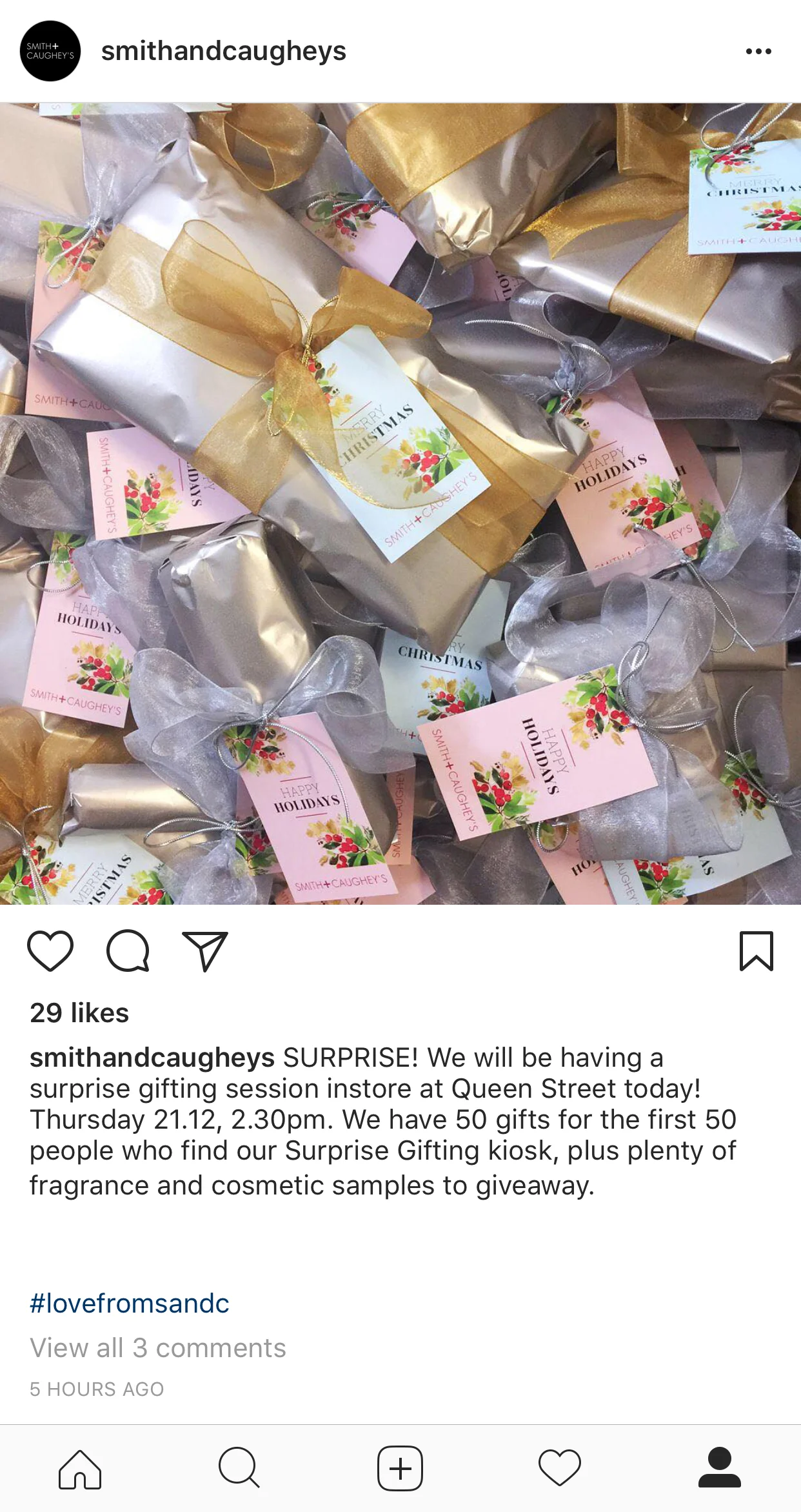 INSTAGRAM POST: 21.12.17 Likes: 53 Comments: 3 Impressions: 2 683 Reach: 2 060 Actions: 10  (Organic - no paid promotion.)