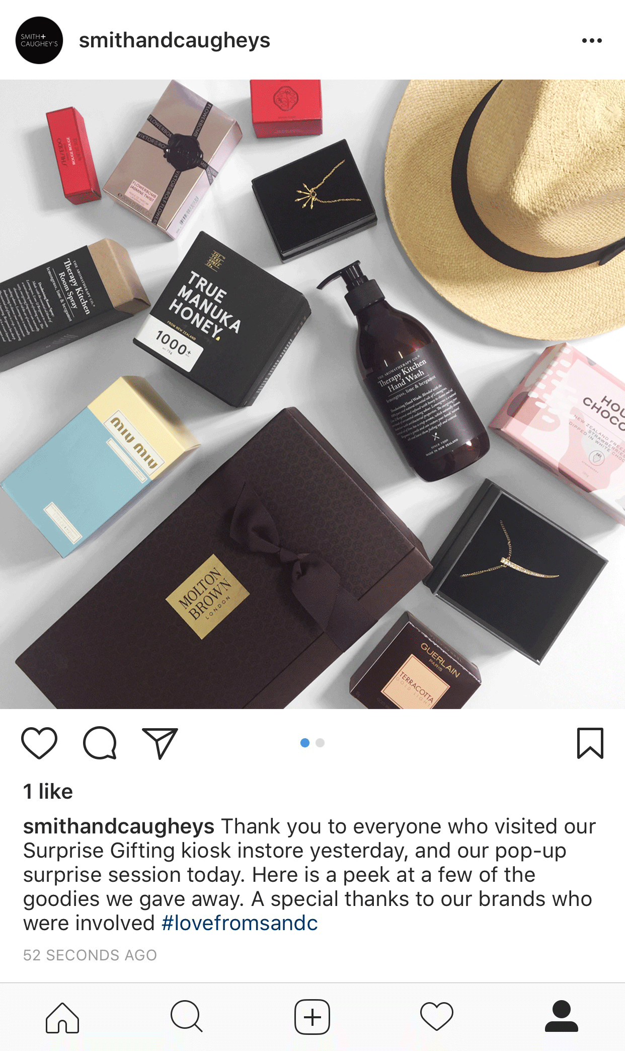 INSTAGRAM POST: 21.12.17 Likes: 43 Comments: 1 Impressions: 2 988 Reach: 1 789 Actions: 9  (Organic - no paid promotion.)