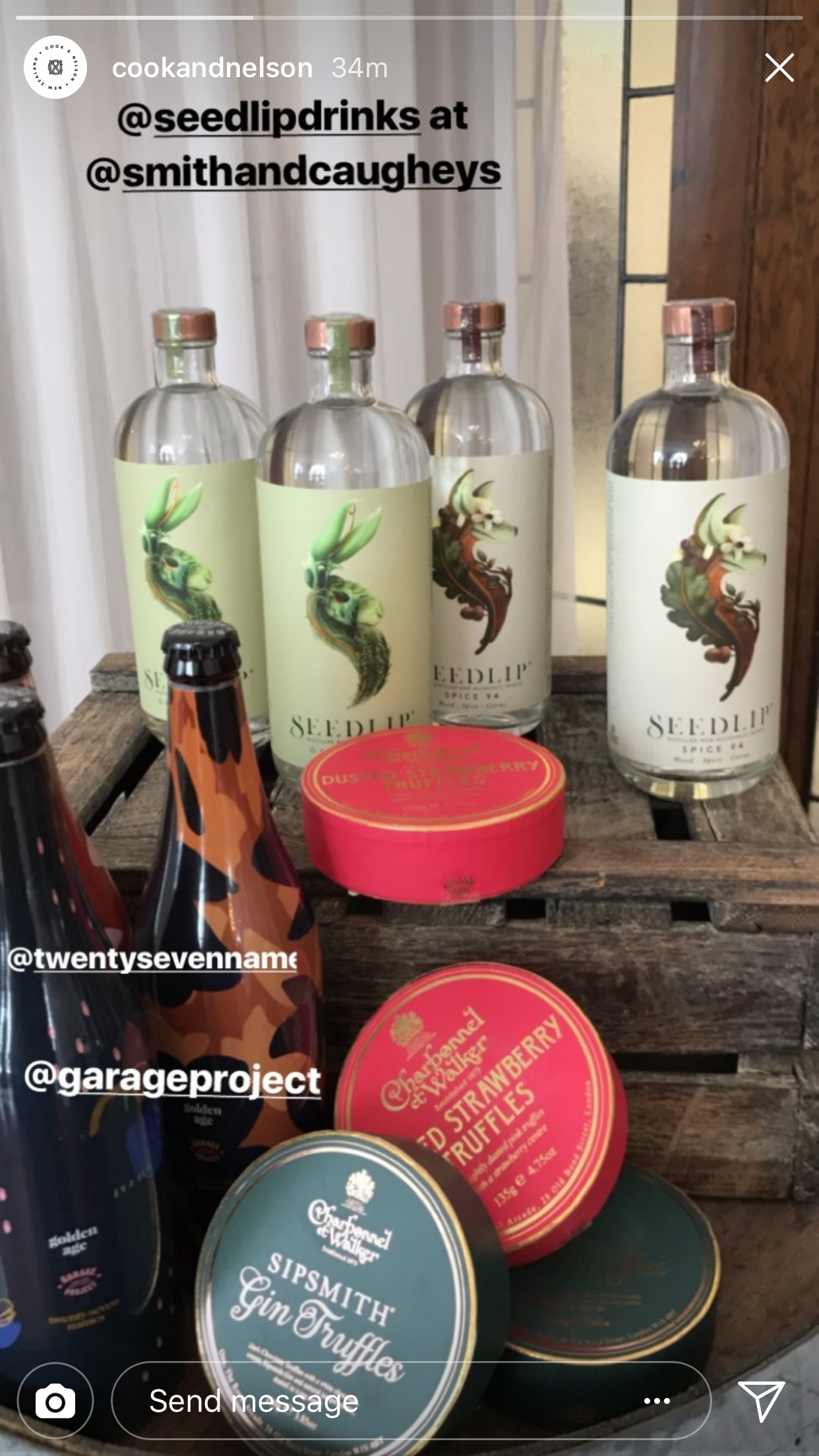 INSTAGRAM STORY | COOK & NELSON