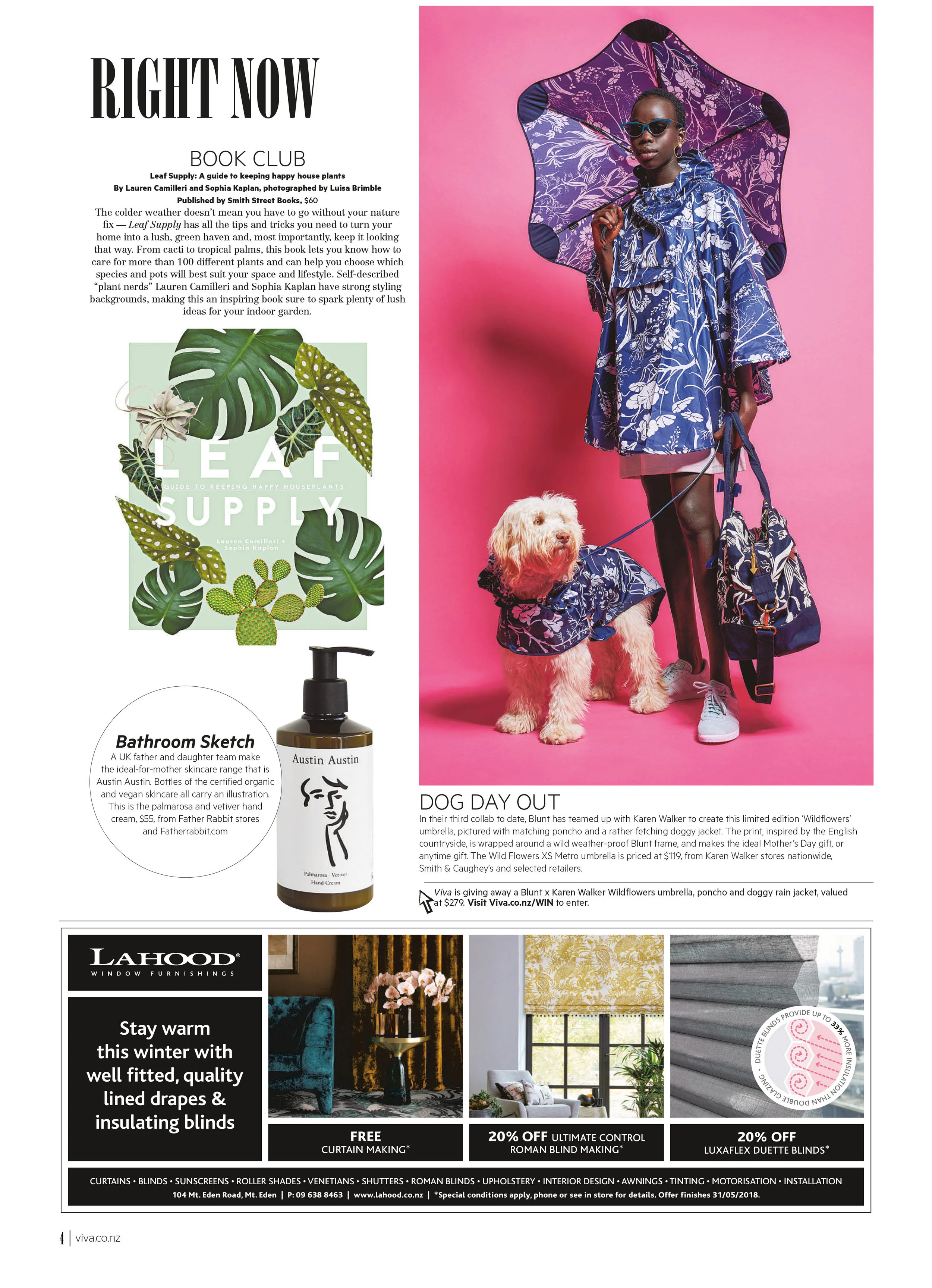  02.05.18 LIMITED EDITION KAREN WALKER FOR BLUNT XS METRO WILD FLOWER Limited Edition $119 Queen Street / Newmarket / Online  here   