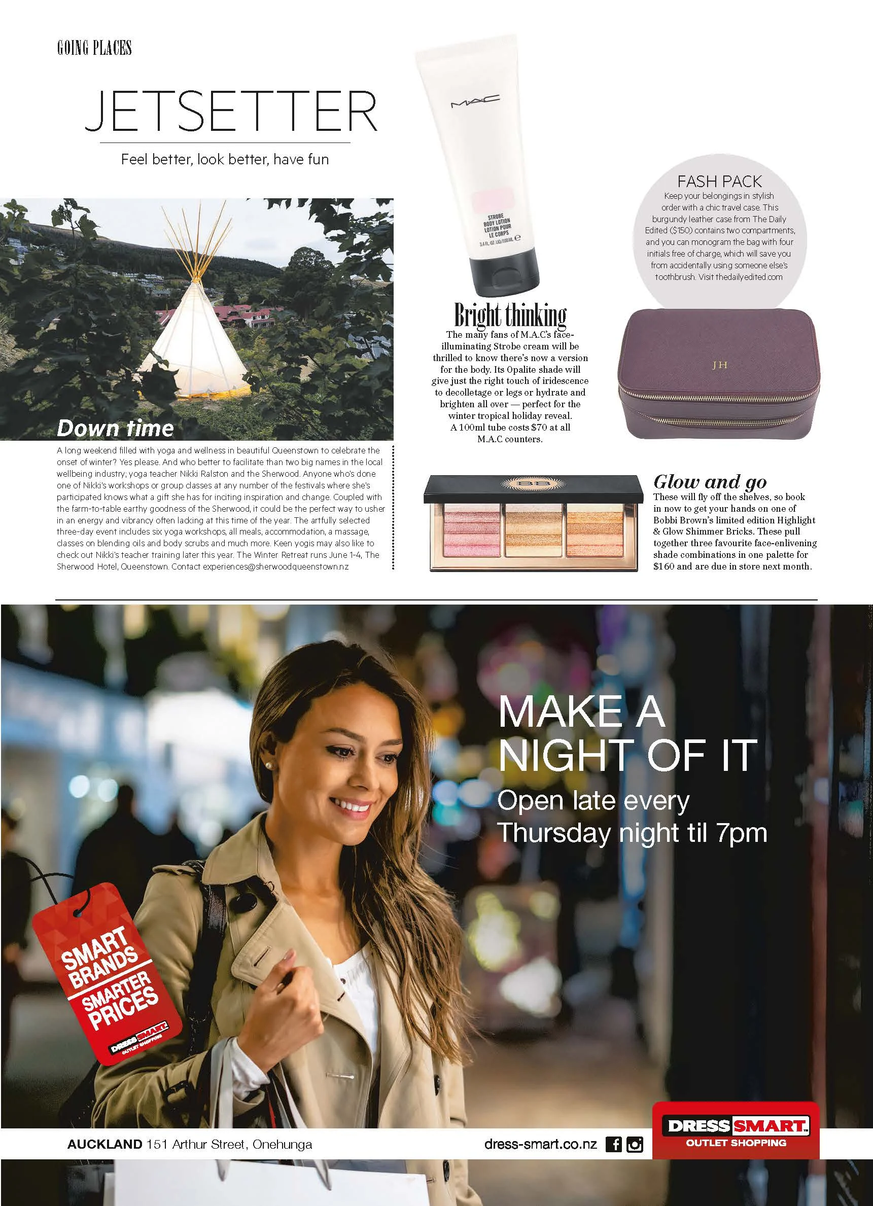  16.05.18 M.A.C STROBE BODY LOTION 100ml $70.00 Queen Street / Newmarket / Online  here   BOBBI BROWN Limited Edition Shimmer Bricks - due in-store next week. Brand online  here  