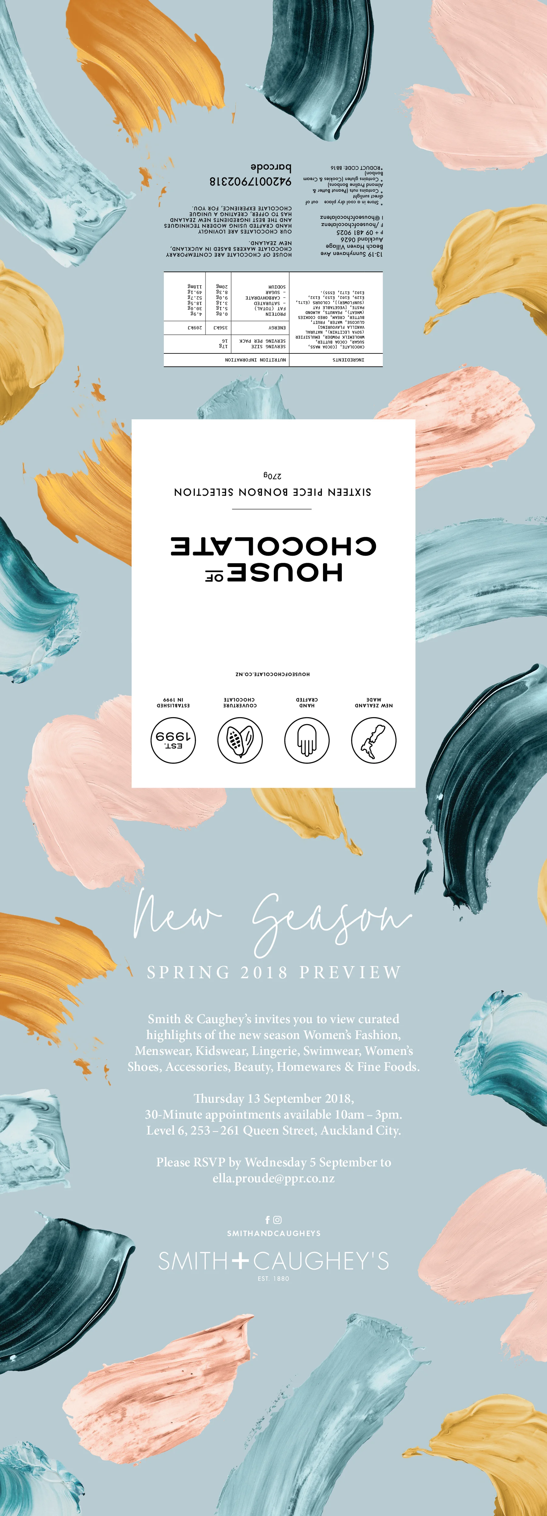 BOX SLEEVE INVITE - Printed by Newcomb Digital