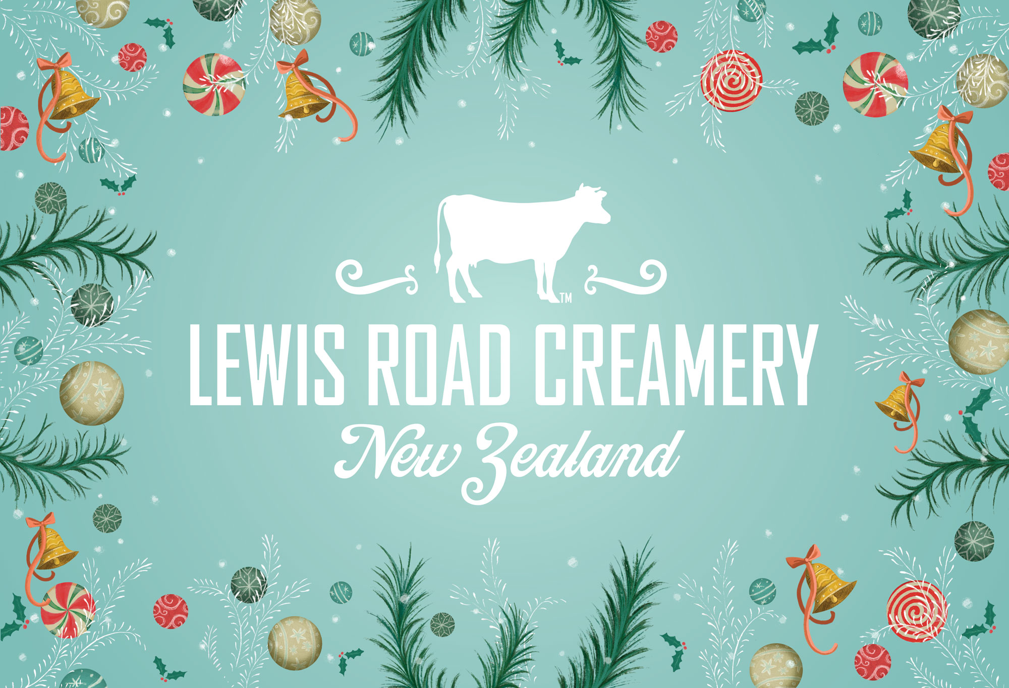 Adhered to our cart which was used as a Lewis Road Creamery chocolate milk station