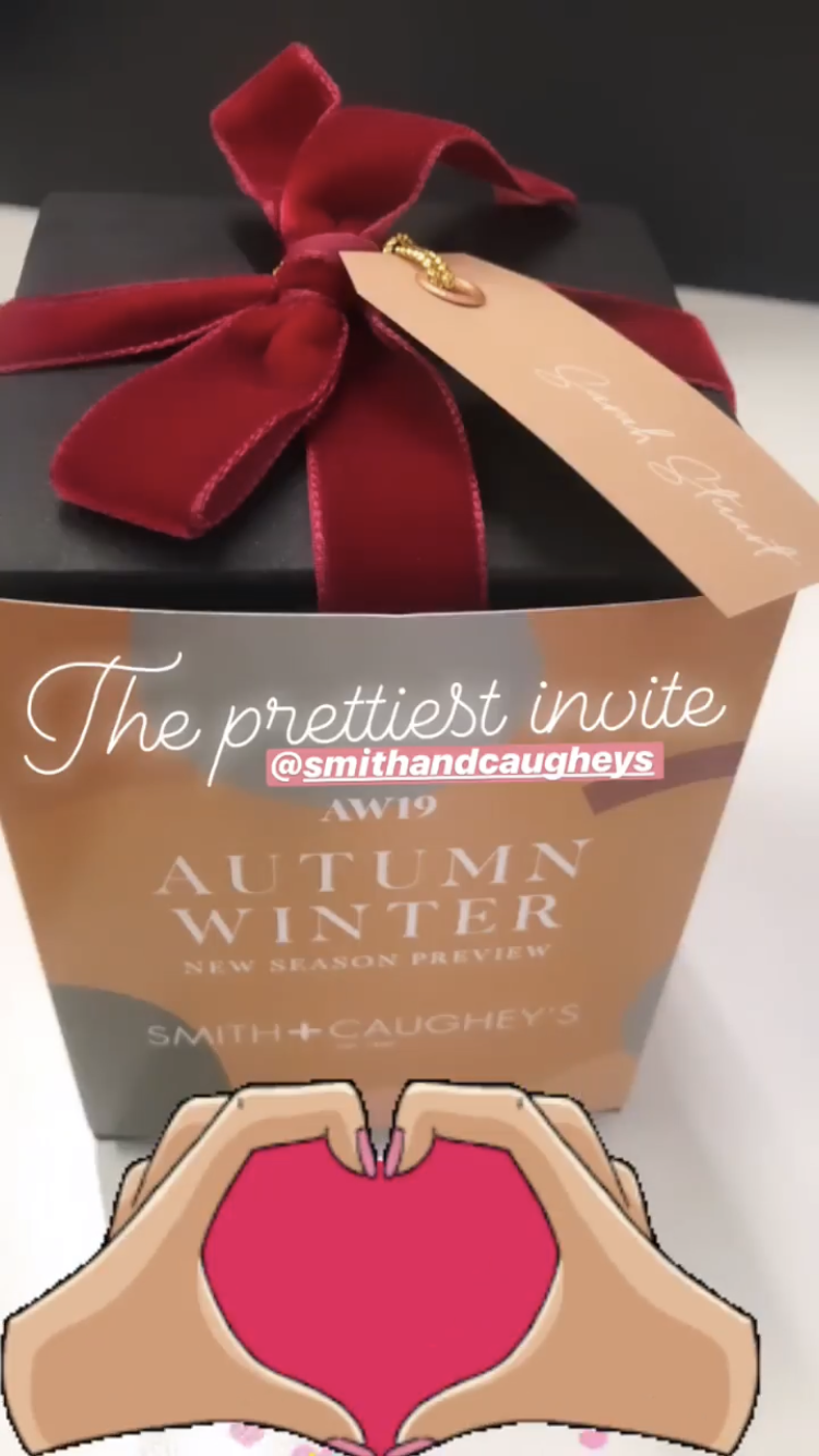 Screenshot of Instagram story from Sarah Stuart | Frame 1