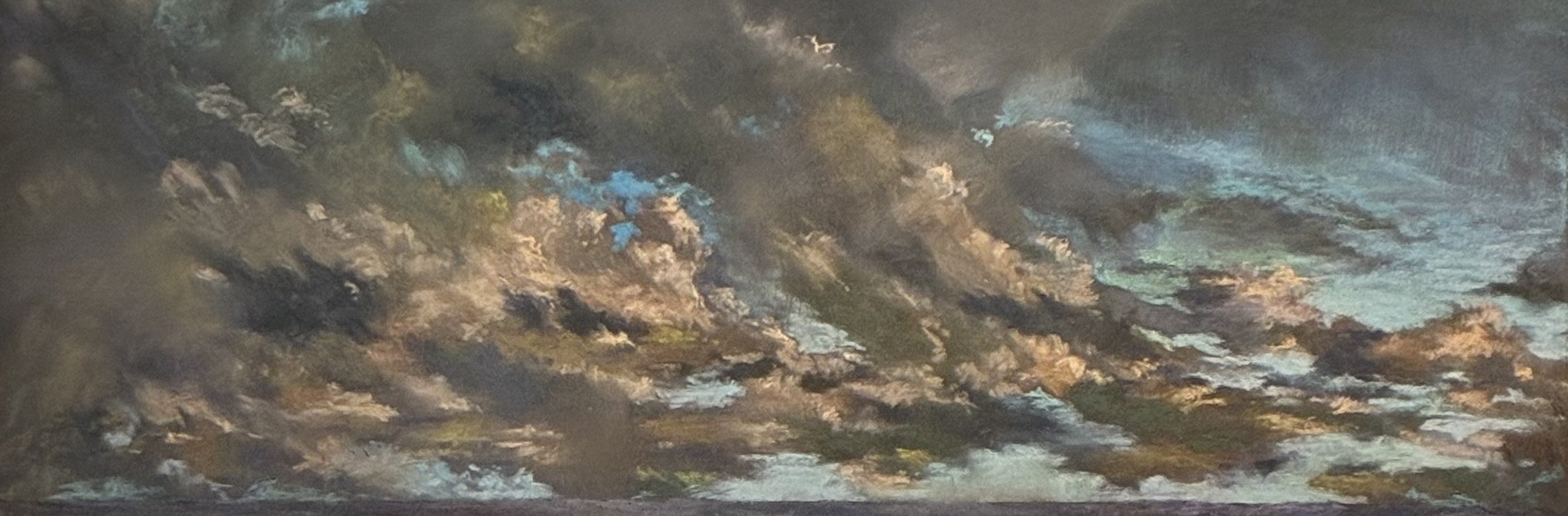  SUZANNE GENTLING ARTIST’S STATEMENT 2025  I did my first drawings in high school biology class. That summer my brother Scott gave me a small set of watercolors. And so began a lifetime of creative pursuit. I’ve had some excellent teachers along the 