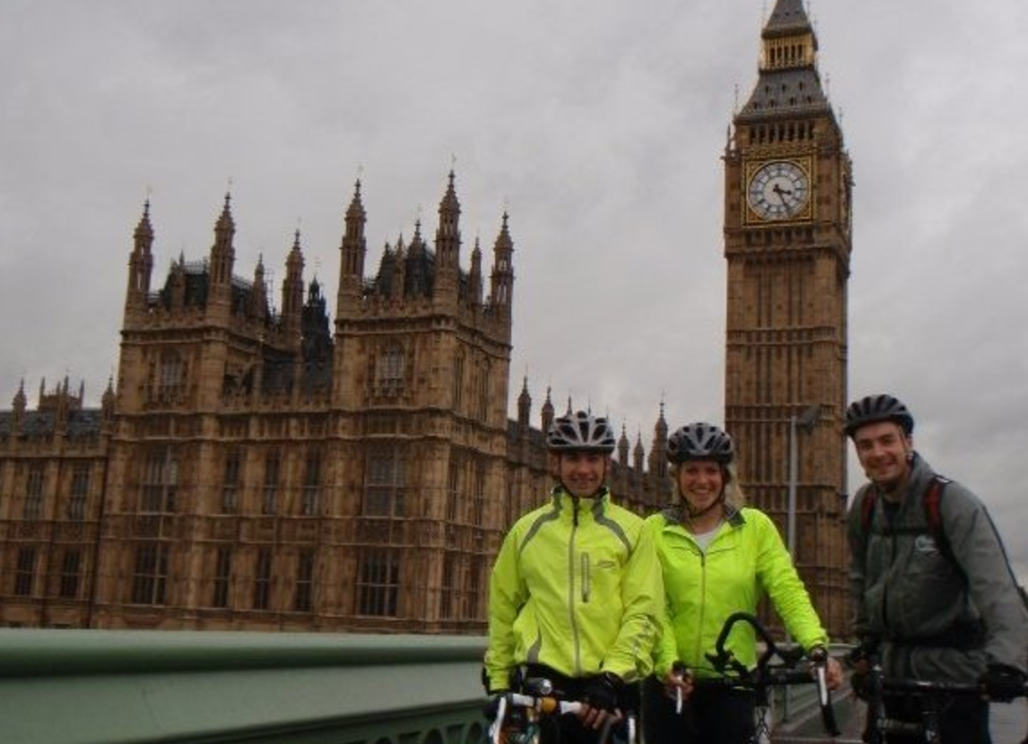 My first adventure. Cycling to paris, in memory of my dad .