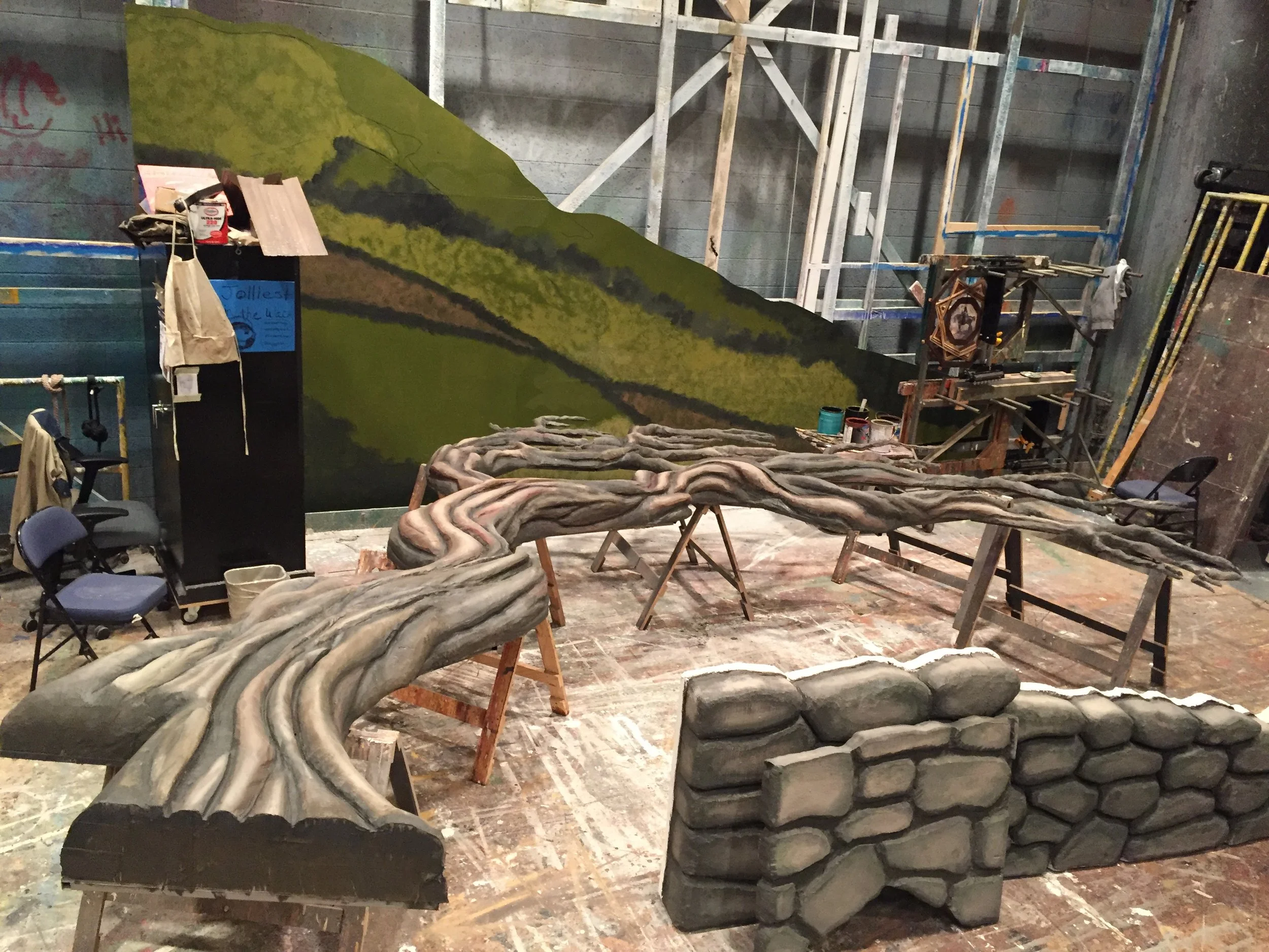 Lughnasa tree and stone.JPG