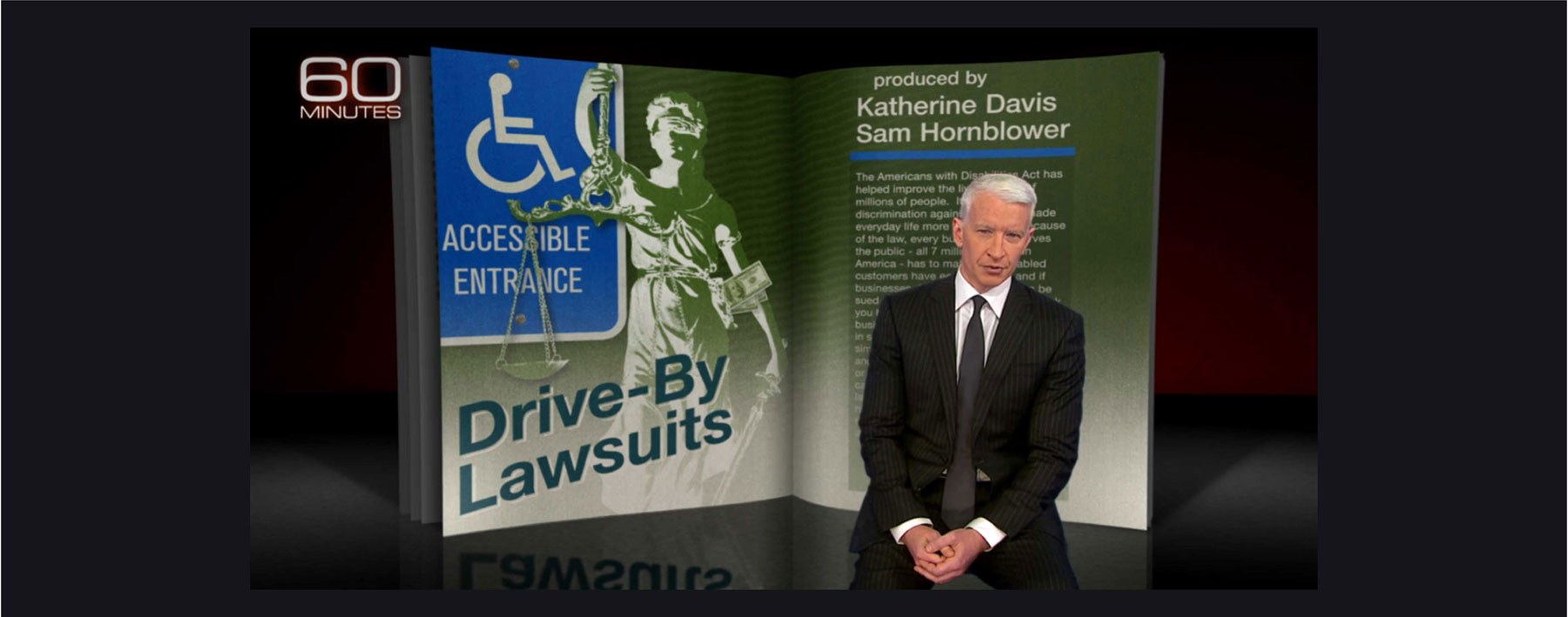 60 Minutes Story About ADA Lawsuits