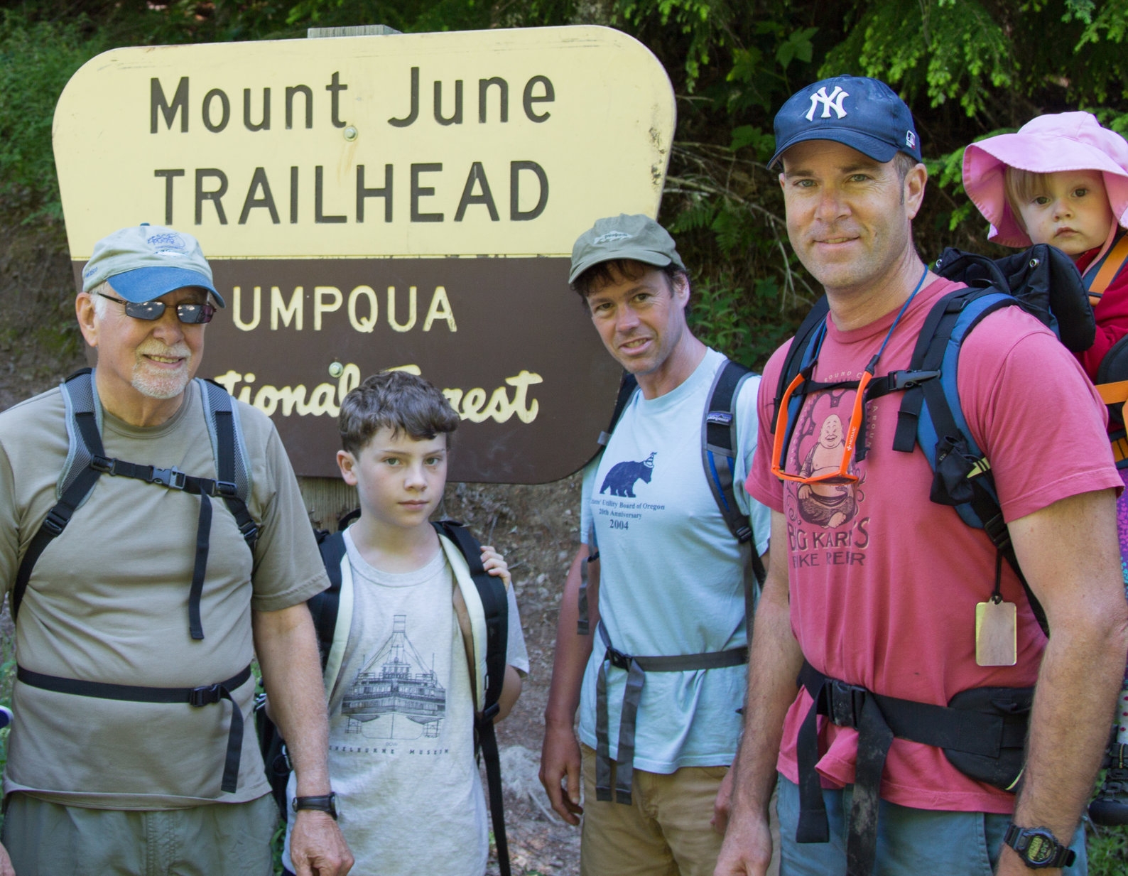 Hiking with Michael Brune