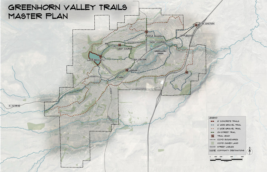 Greenhorn Valley Trails Plan