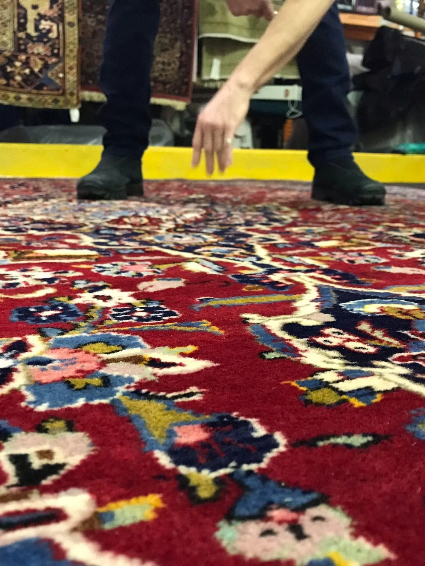 Clean Oriental Rug