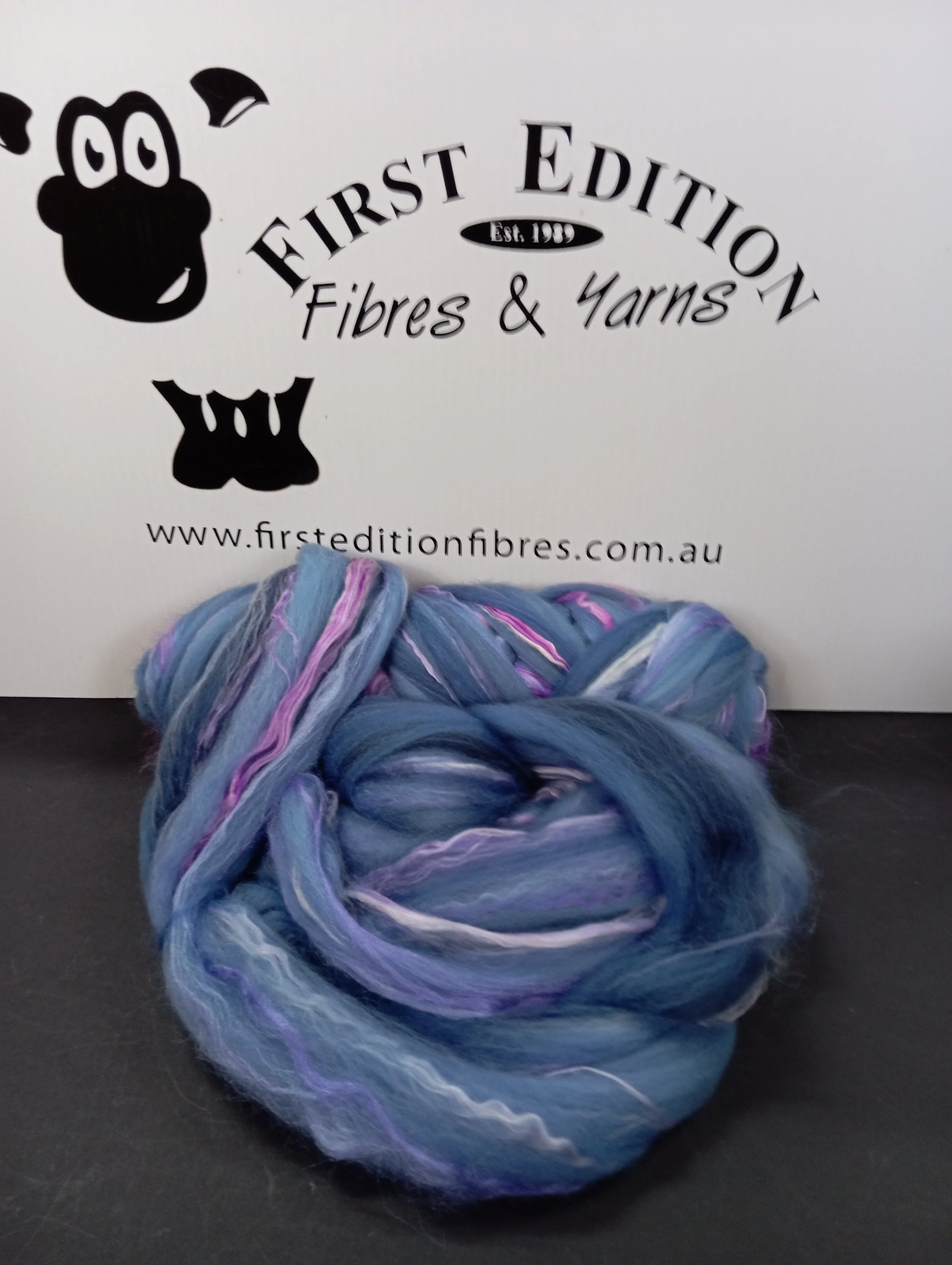 MS2546 Dyed Merino/20% Silk Top