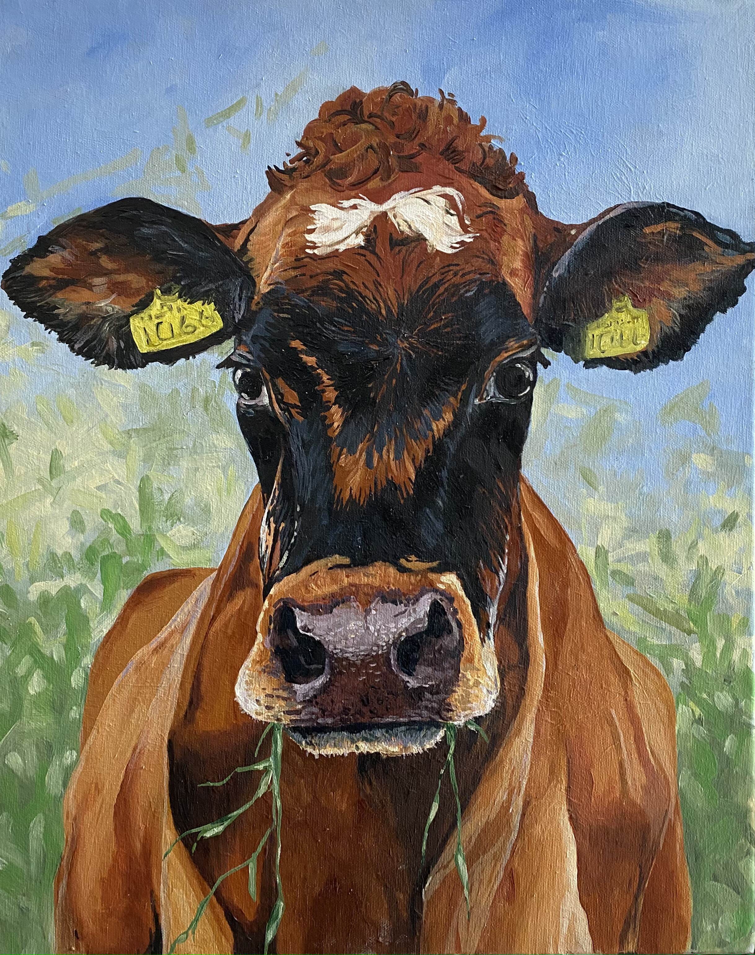 Jersey Cow, Acrylic