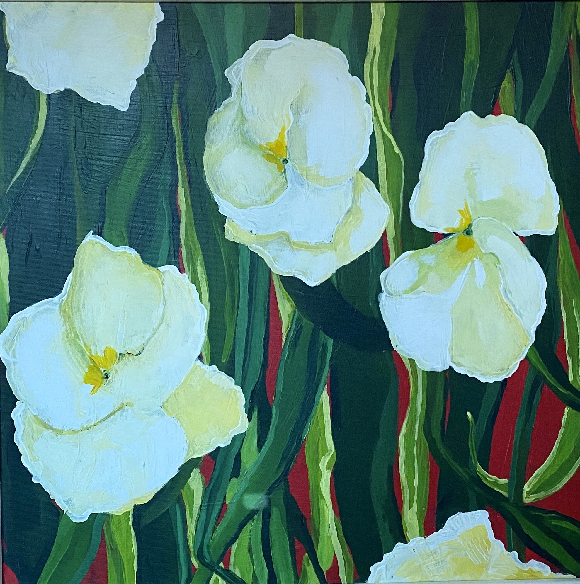 Flowers in Acrylic