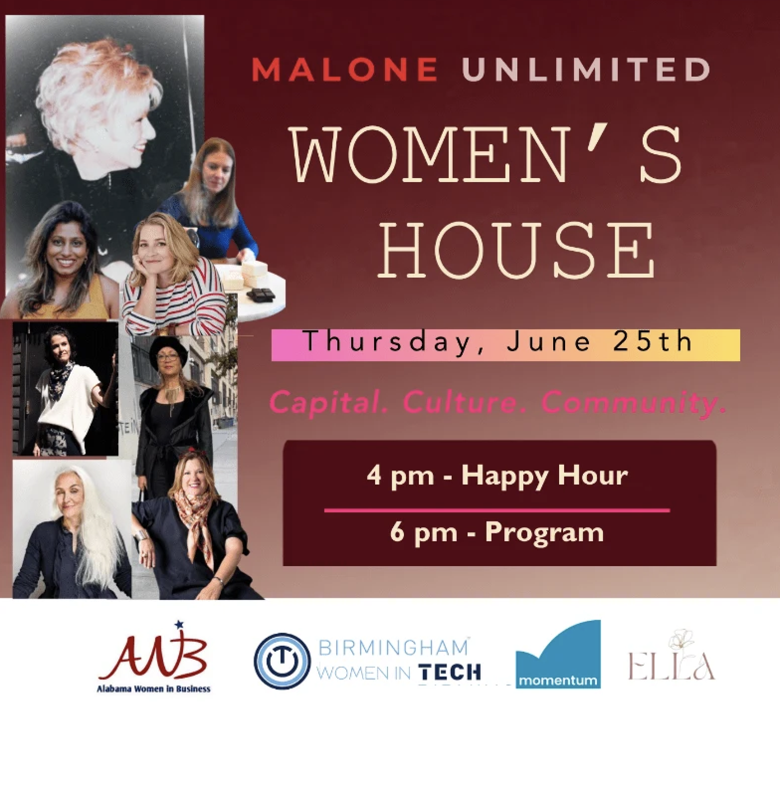 Malone Unlimited Women's House Happy Hour