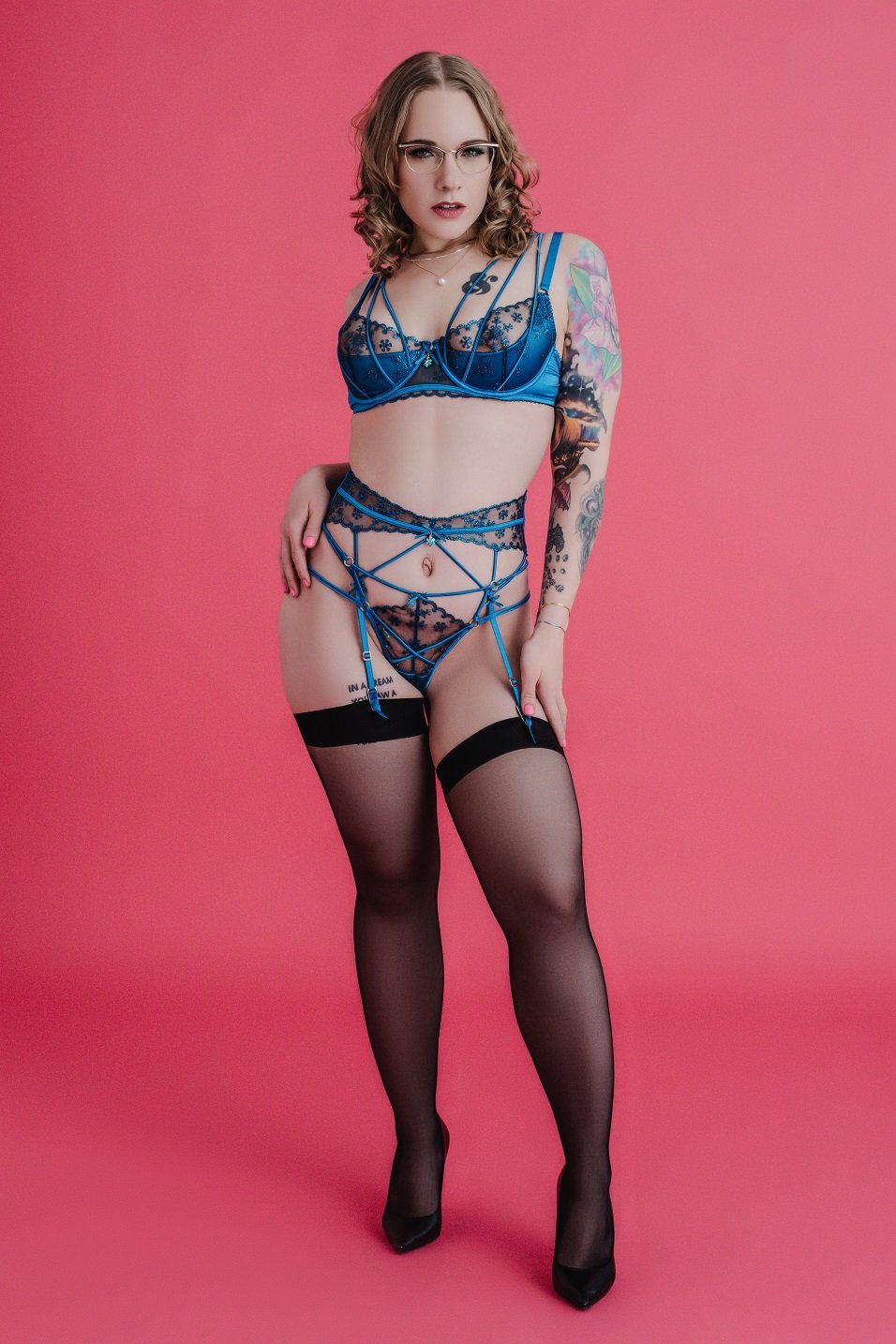 Blonde Seductress Domme Ruins You in Blue Lingerie.jpg