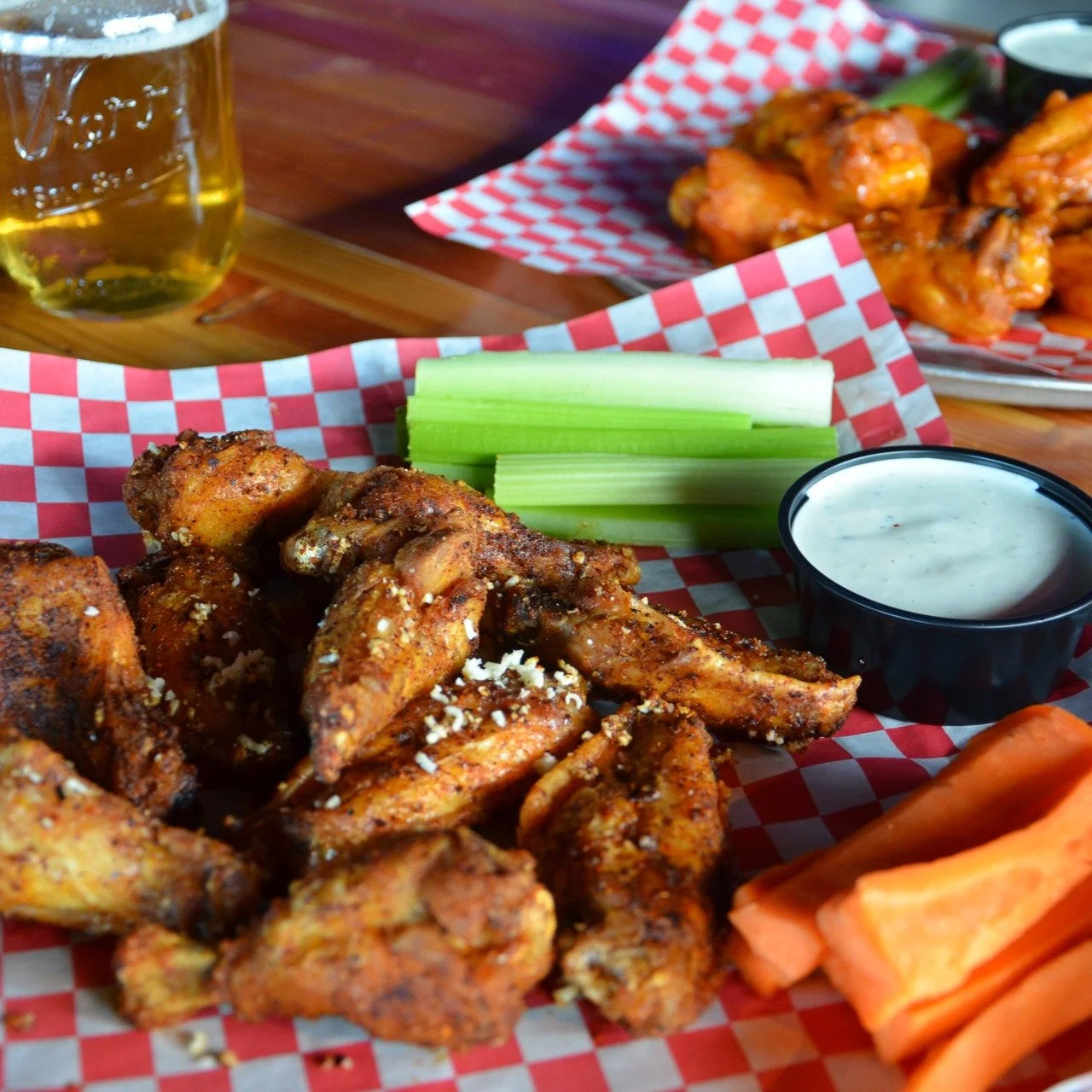 Make your Olympic or Super Bowl parties a hit with our signature wings! We also offer generous family-size to-go platters and a full range of catering options to fit any gathering. Call us now to place your order and ensure your party is loaded with 