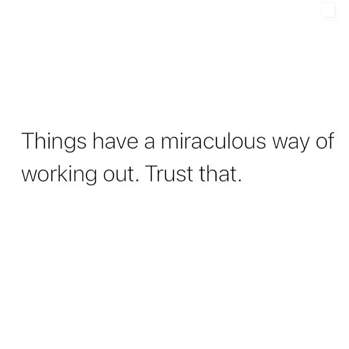 ✨Do you have trust that things are working our for you? ✨ I believe miracles are normal and that&rsquo;s how I walk through life. And life proves to me that they are indeed normal 😁 &ldquo;miracles occur naturally as expressions of love. The real mi