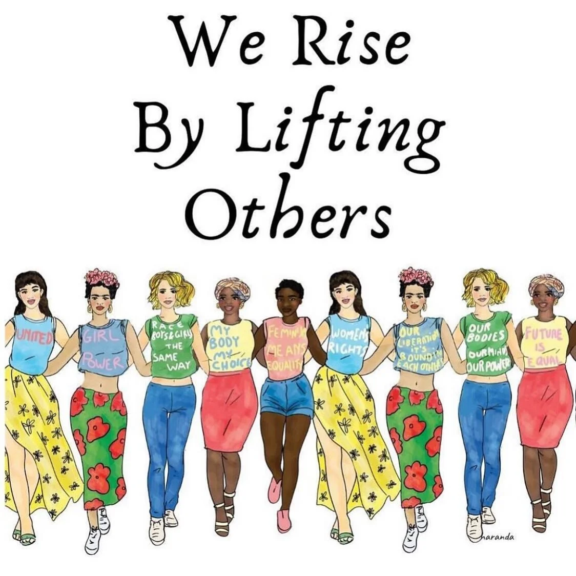 I love how the women have come together to support each other so much these last years. In high school I felt like women were in competition together and I&rsquo;m now seeing partnerships, empowering others and complimenting the beauty in other women