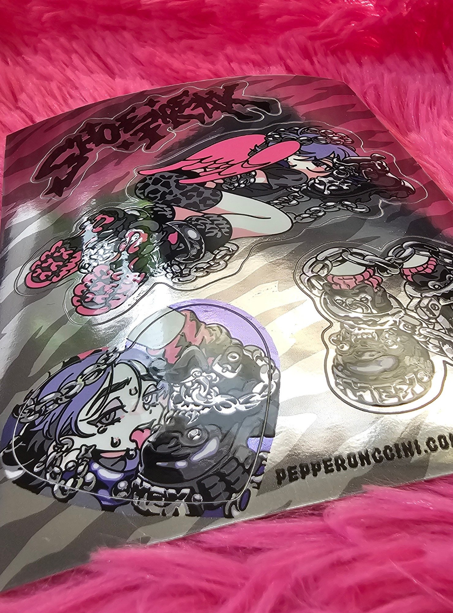 Shoe Freak Sticker Sheet — PEPPERONCCINI