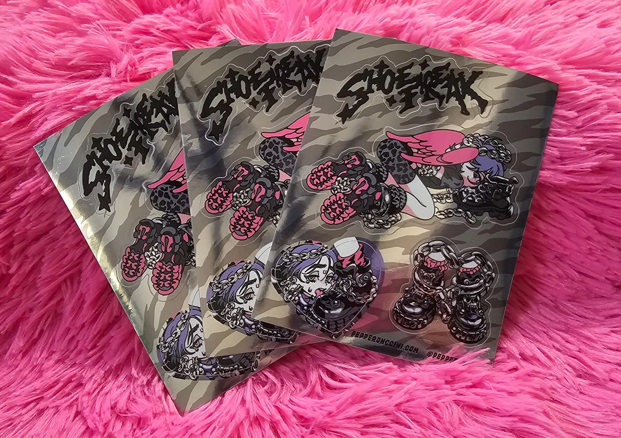 Moe Shop Moe Moe Album Cover Peeker Clear Sticker — PEPPERONCCINI