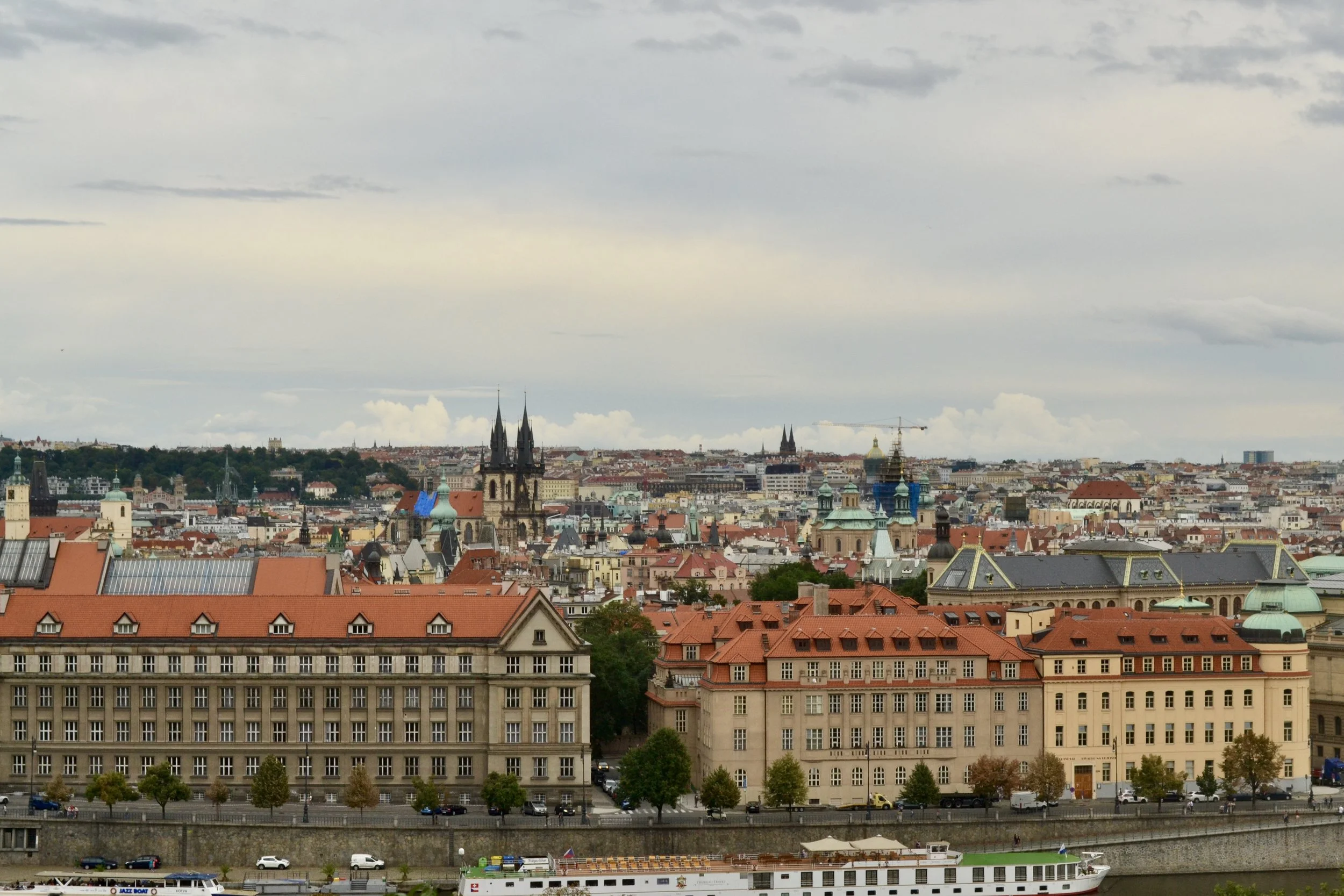 View from Letna Garden