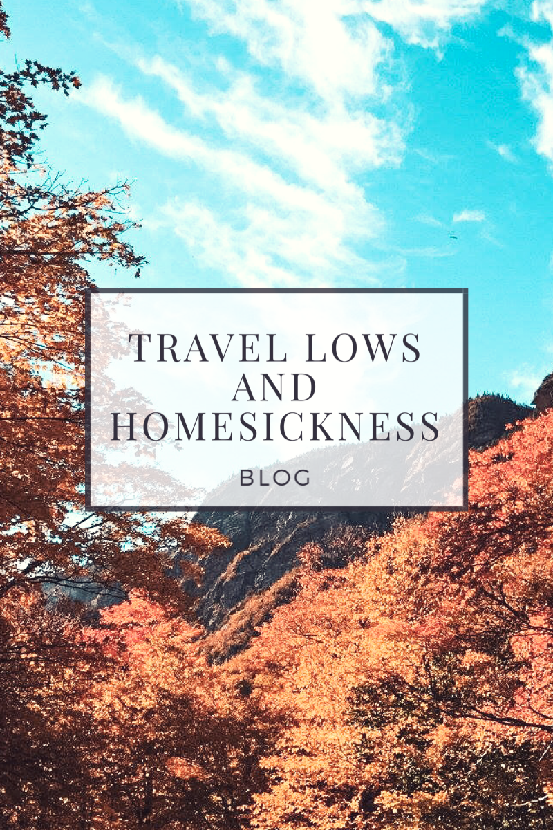 Travel Lows and Homesickness- Missing the Fall in New England
