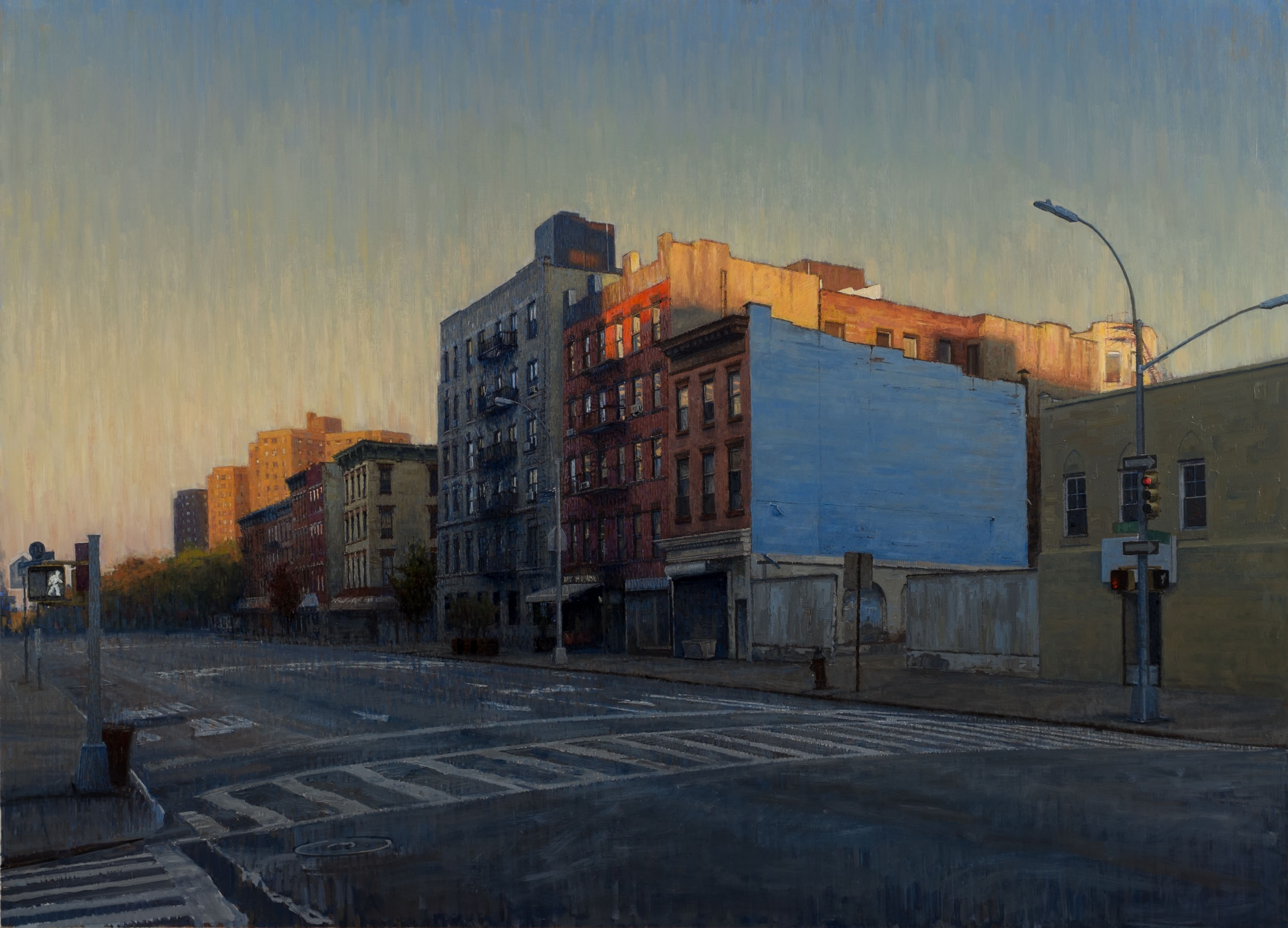   Second Ave.  Acrylic 32"X 40" 