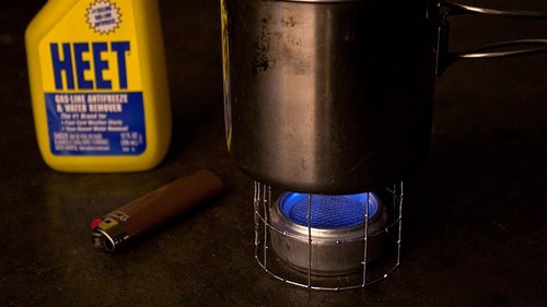 Alcohol stoves: which wicking material? Carbon felt, rockwool