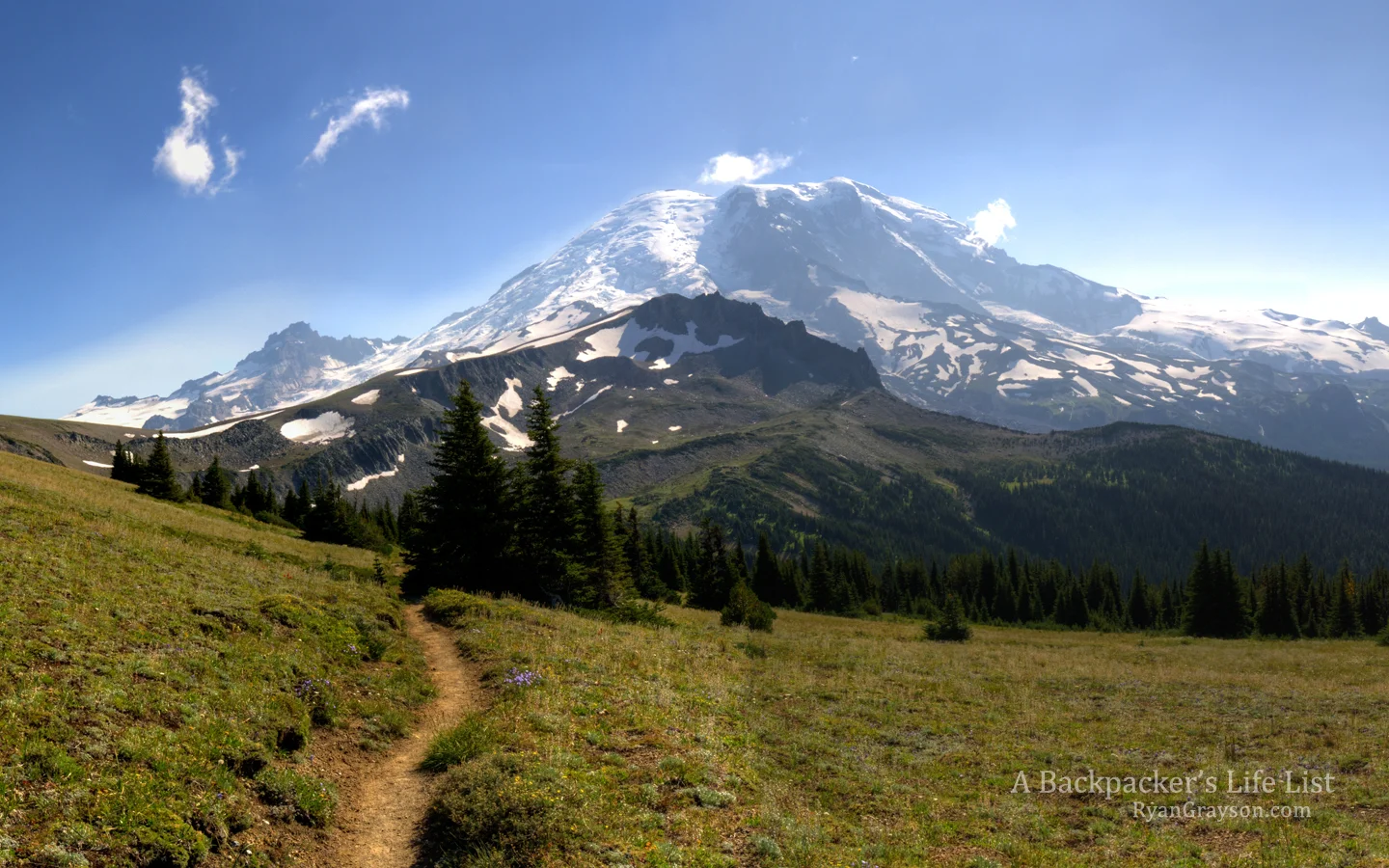 Mount Rainier From the Wonderland Trail