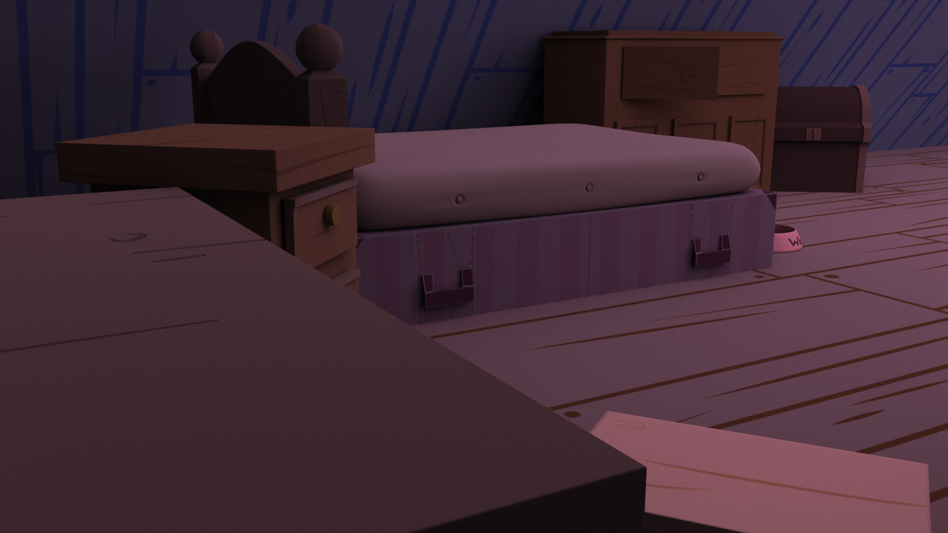 Gravity Falls Bedroom Mock Up - #5