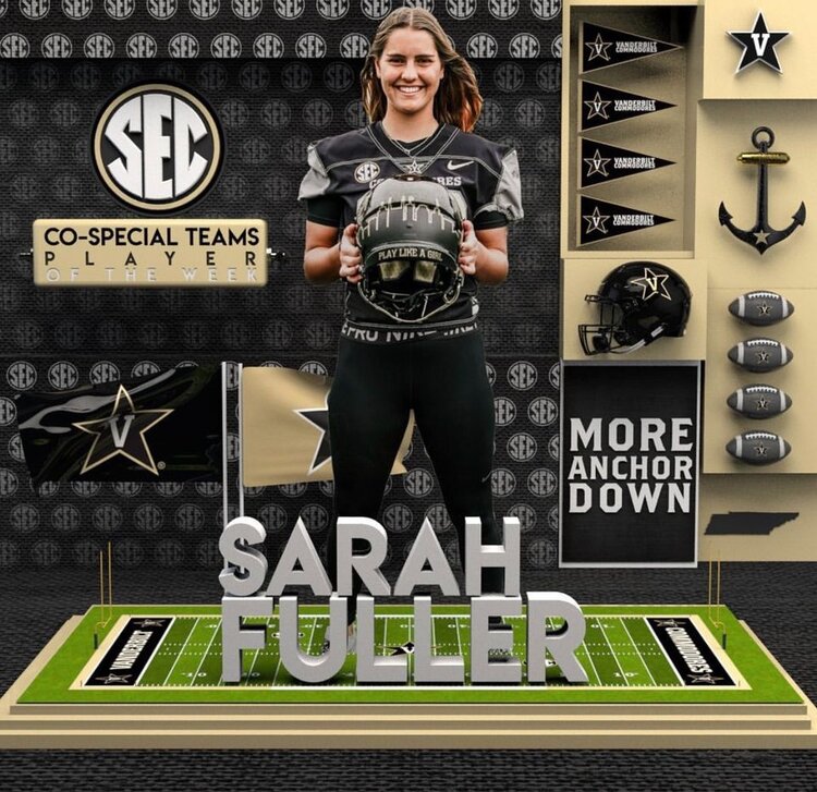 Kicking Down Barriers: Sarah Fuller makes history as kicker for Vanderbilt  football team