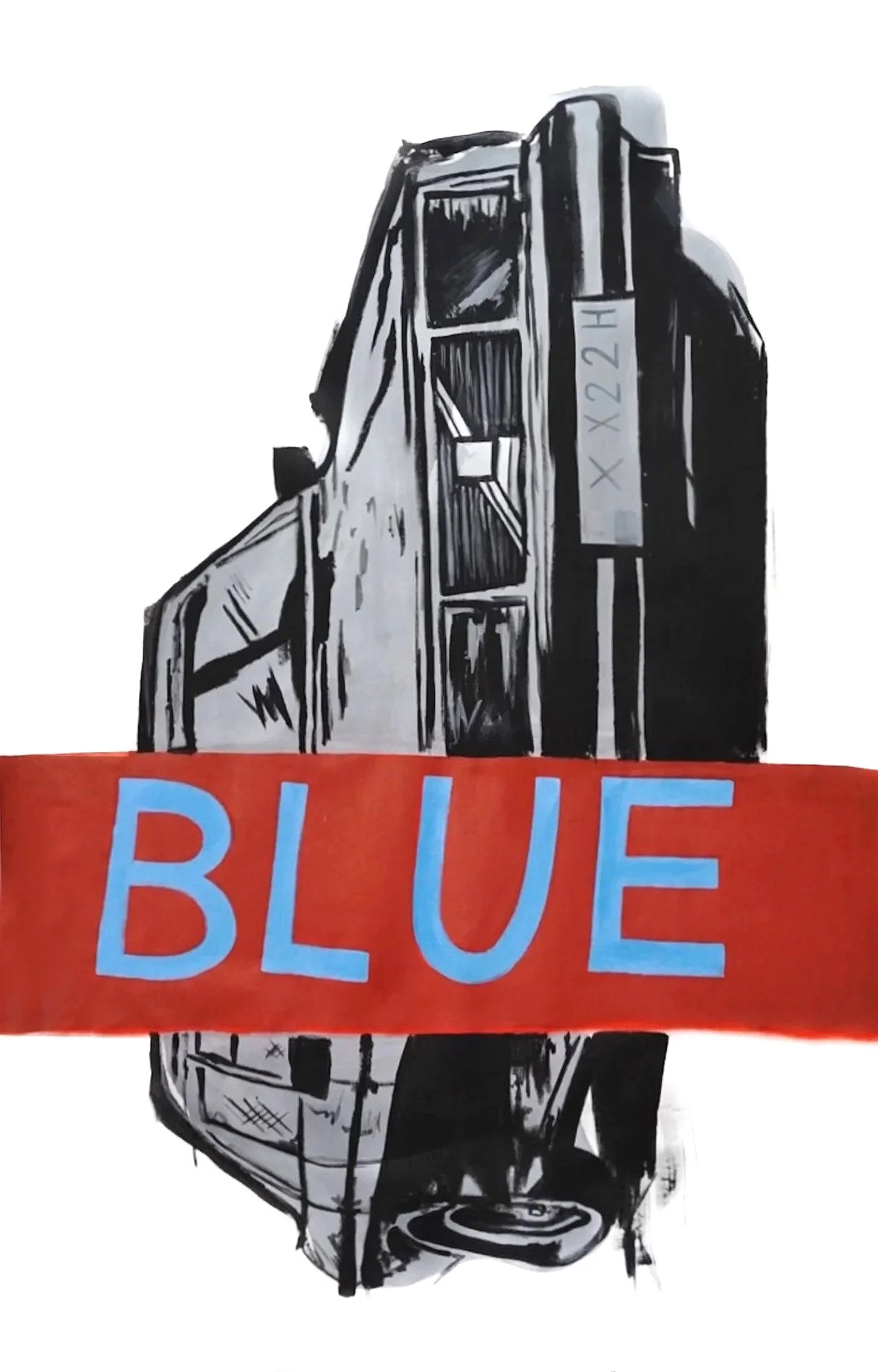  Blue (2025) Acrylic on Canvas 1800 × 1300cm 