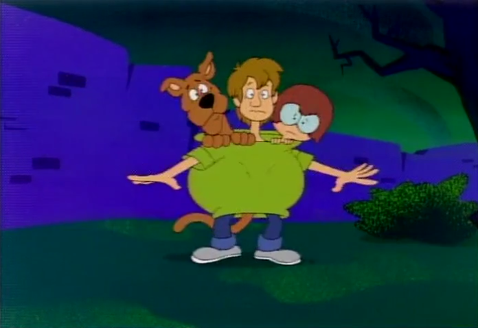  Fun fact: All three parties are also sharing Shaggy's pants in this image. 