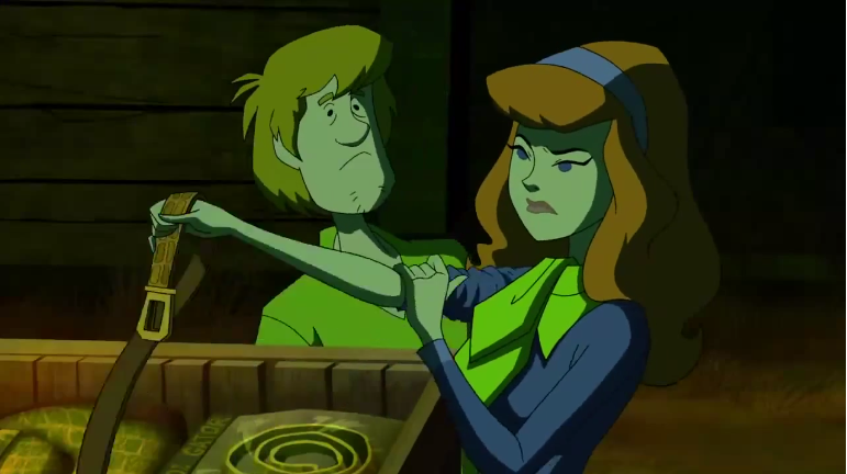  Shaggy would later come to regret asking how a belt could even be used for a fetish. 