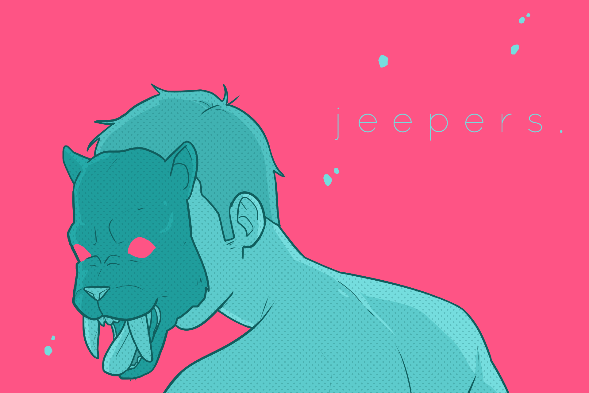   Scooby Dudes  - Episode 23: "Jeepers, It's the Jaguaro!" - Title Card by Sara DuVall 