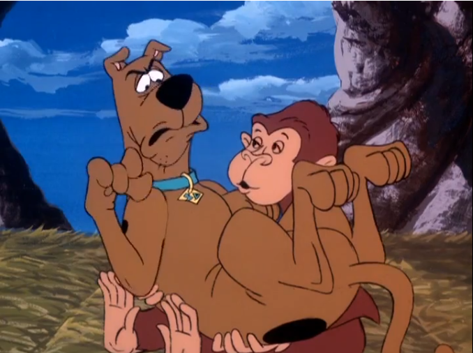  (echoes) what happened to heavy Scooby . . . happened to heavy Scooby . . . heavy Scooby . . . 