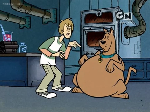  Shaggy: "The fact that it's Monday is, like, no excuse to eat all the lasagne." 