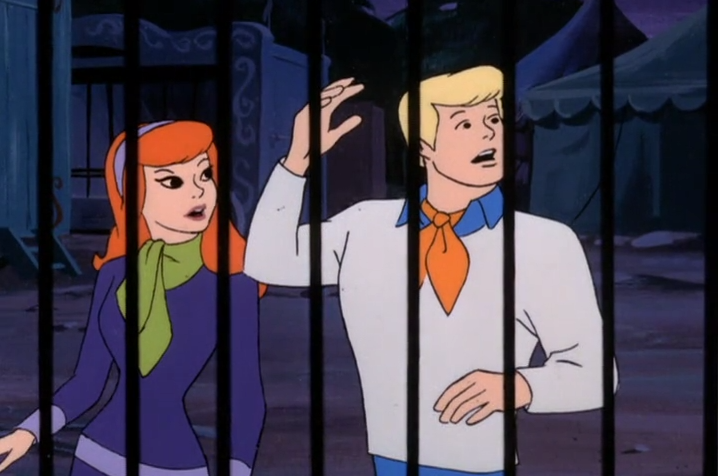  It was well worth the wait - Fred and Daphne had never seen a real, live feral human before! 