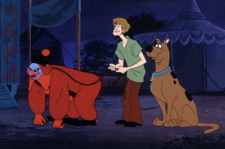  In time, the Ghost Clown would become a beloved member of the gang and the leash would no longer be needed. Just as it had once been with Scooby-Doo. 