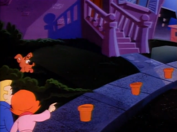  Like many other shows of its era,&nbsp; A Pup Named Scooby-Doo  warns of the dangers of pot on the streets. 