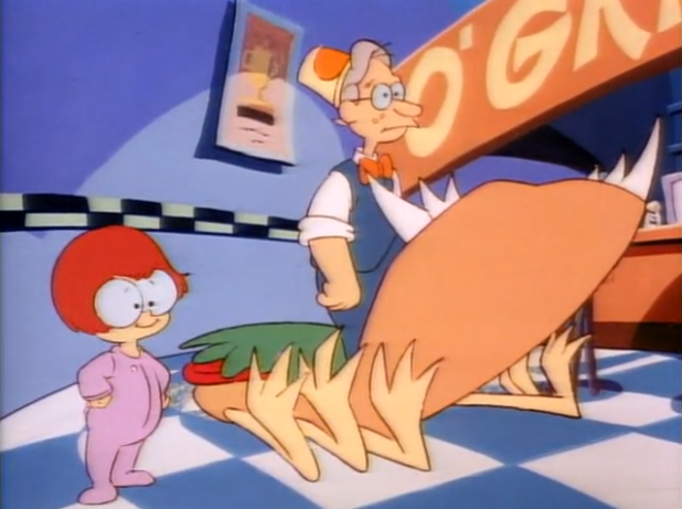  It suddenly dawned on Skippy that he'd spent all night chasing around a bunch of children in their pajamas. 